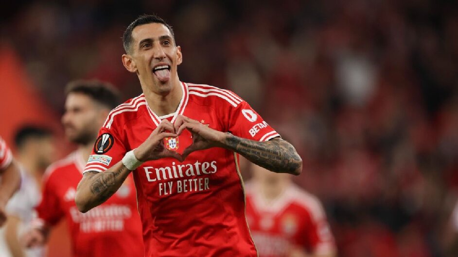 Ángel Di María mène Benfica à la victoire aller en Ligue Europa